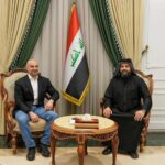 رئيس الاتحاد الوطني الكوردستاني بافل طالباني يجتمع مع الأمين العام لحركة عصائب أهل الحق الشيخ قيس الخزعلي