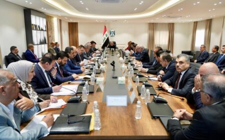 اجتماع المجلس الوزاري للاقتصاد في العراق