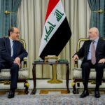 الرئيس العراقي نزار آميدي يستقبل رئيس ائتلاف دولة القانون نوري المالكي