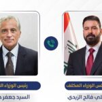 رئيس الوزراء العراقي المكلف علي الزيدي ورئيس الوزراء الأردني جعفر حسان