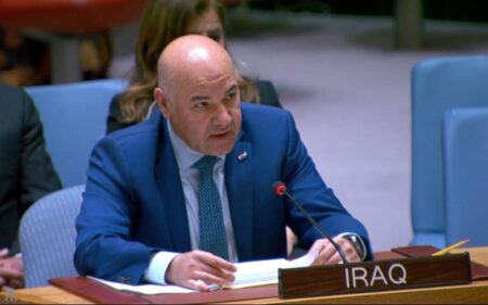 مندوب العراق الدائم لدى الأمم المتحدة لقمان الفيلي