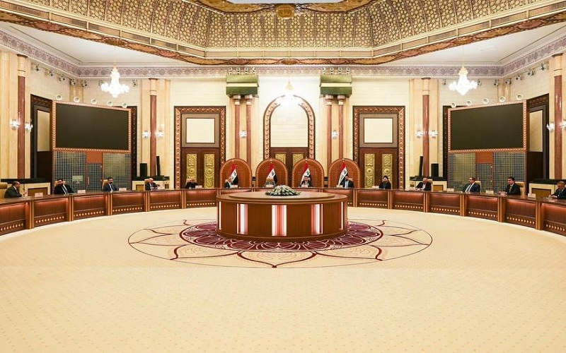 جانب من اجتماع ائتلاف ادارة الدولة في العراق
