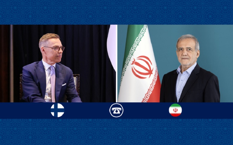 اتصال هاتفي بين الرئيس الإيراني مسعود بزشكيان ونظيره الفنلندي ألكساندر ستوب