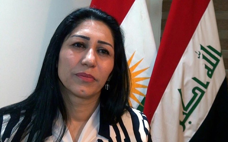 النائبة السابقة في البرلمان العراقي ريزان شيخ دلير