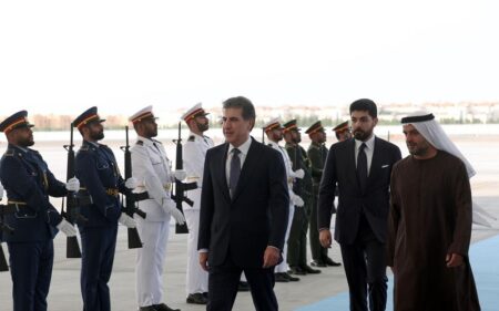 زيارة رئيس إقليم كوردستان نيجيرفان بارزاني إلى العاصمة الإماراتية أبو ظبي