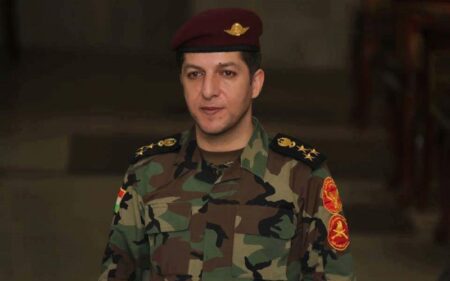 نجل زعيم الحزب الديمقراطي الكوردستاني والقائد البارز في قوات البيشمركة منصور بارزاني