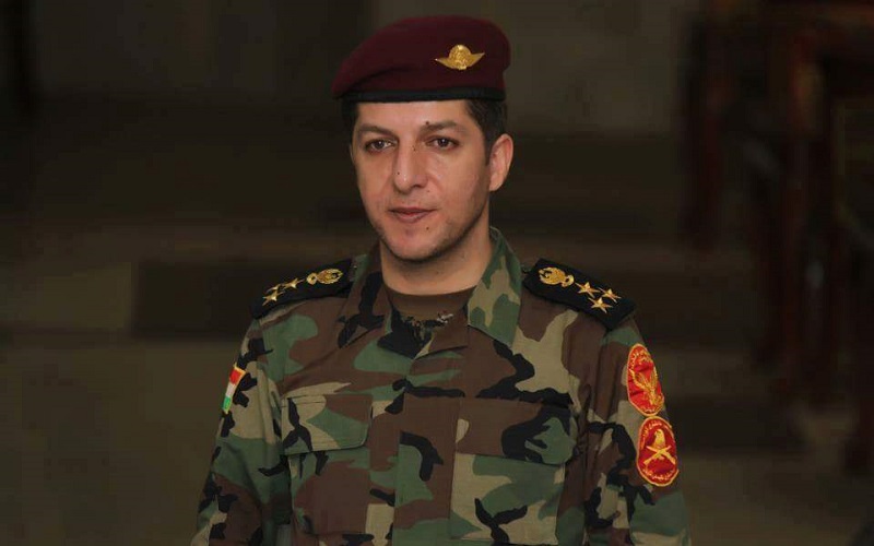 نجل زعيم الحزب الديمقراطي الكوردستاني والقائد البارز في قوات البيشمركة منصور بارزاني
