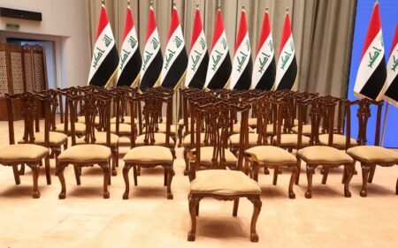 استعدادات مجلس النواب العراقي للتصويت على حكومة رئيس الوزراء المكلف علي فالح الزيدي