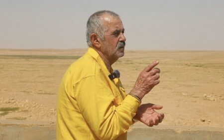 المتهم بتنفيذ جرائم الأنفال بحق الشعب الكوردي عجاج أحمد حردان التكريتي المعروف بـ "جلاد نقرة السلمان"