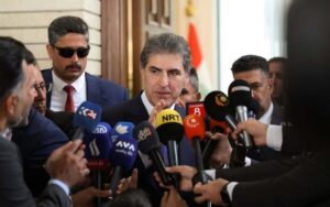 رئيس إقليم كوردستان نيجيرفان بارزاني