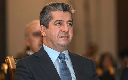 رئيس وزراء إقليم كوردستان مسرور بارزاني