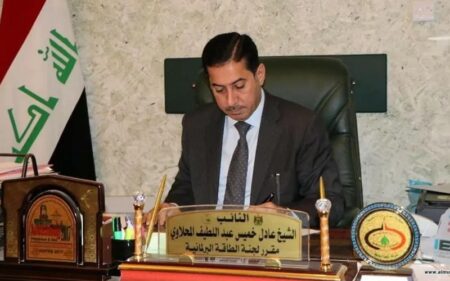 عضو مجلس النواب العراقي عن حزب تقدم عادل خميس المحلاوي