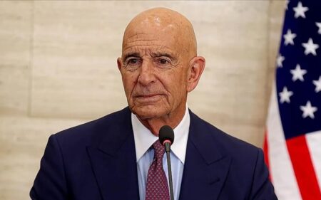 المبعوث الرئاسي الأمريكي إلى سوريا والعراق وسفير الولايات المتحدة لدى تركيا توم باراك