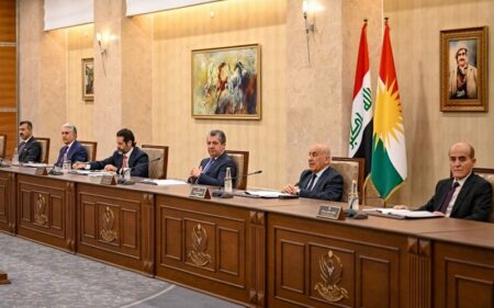 اجتماع مجلس وزراء إقليم كوردستان