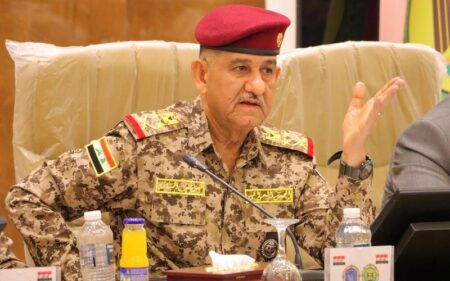 نائب قائد العمليات المشتركة العراقية الفريق أول الركن قيس المحمداوي