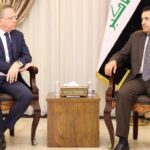 مستشار الأمن القومي العراقي قاسم الأعرجي يستقبل السفير الفرنسي في بغداد باتريك دوريل
