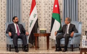رئيس الوزراء الأردني جعفر حسان يستقبل رئيس مجلس النواب العراقي هيبت الحلبوسي