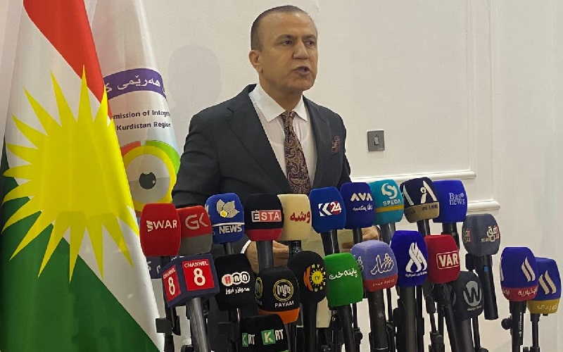 رئيس هيئة النزاهة في إقليم كوردستان أحمد أنور