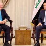 مستشار الأمن القومي العراقي قاسم الأعرجي يستقبل السفير الأسترالي في بغداد غلين مايلز