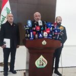 مؤتمر صحفي لمحافظ كربلاء المقدسة نصيف جاسم الخطابي