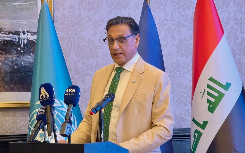 ممثل برنامج الأمم المتحدة الإنمائي في العراق تيتون ميترا