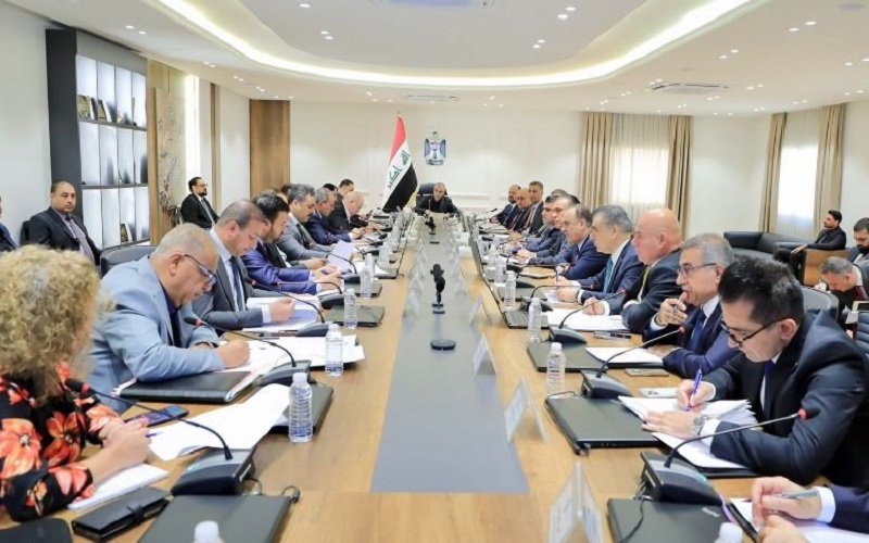 جلسة المجلس الوزاري للاقتصاد في العراق