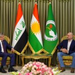 رئيس الاتحاد الوطني الكوردستاني بافل جلال طالباني يستقبل رئيس الوزراء التركي الأسبق أحمد داود أوغلو