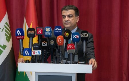 المتحدث باسم حكومة إقليم كوردستان بيشوا هوراماني