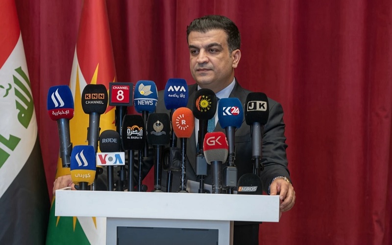 المتحدث باسم حكومة إقليم كوردستان بيشوا هوراماني