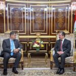 رئيس حكومة إقليم كوردستان مسرور بارزاني يستقبل نائب وزير الخارجية اليوناني هاري ثيوهاريس