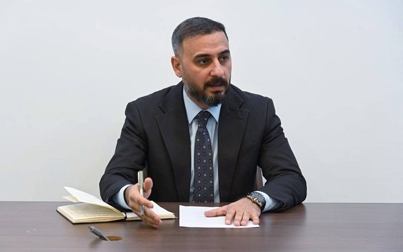 مدير الإعلام في وزارة العدل العراقية مراد الساعدي
