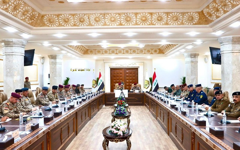 مؤتمر موسع برئاسة نائب قائد العمليات المشتركة العراقية ورئيس اللجنة العليا للزيارات المليونية الفريق أول الركن قيس المحمداوي