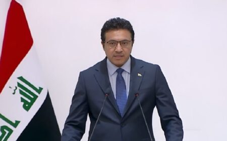 المتحدث باسم الحكومة العراقية حيدر العبودي