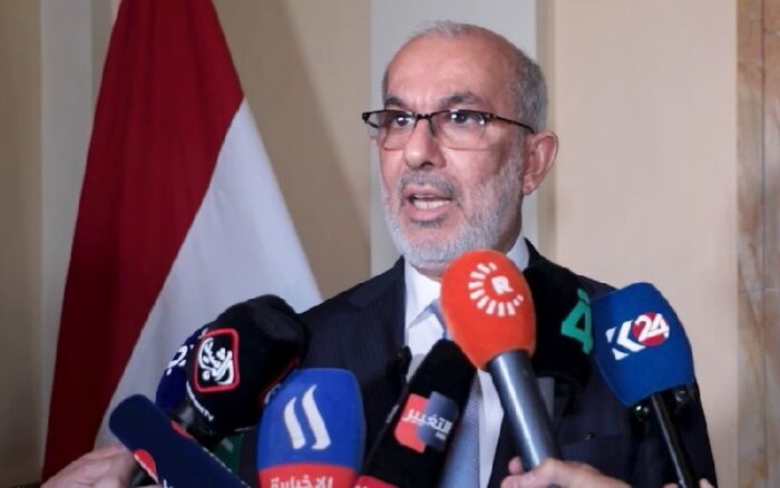 وزير النفط العراقي باسم محمد خضير العبادي