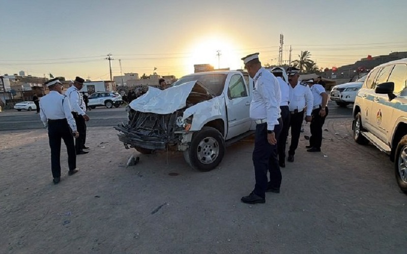 حادثة دهس عدد من الزوار في محافظة البصرة جنوبي العراق