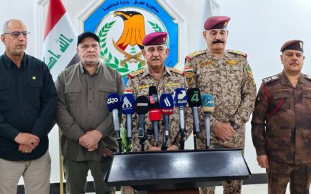 نائب القائد العام للعمليات المشتركة العراقية الفريق أول الركن قيس المحمداوي