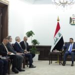 رئيس الوزراء العراقي علي فالح الزيدي يستقبل وزير النقل والبنية التحتية التركي عبد القادر أورال أوغلو