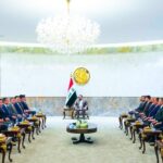 رئيس مجلس النواب العراقي هيبت الحلبوسي يستقبل وفد كتلة الحزب الديمقراطي الكوردستاني النيابية