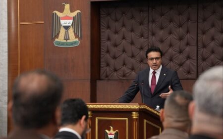 المتحدث باسم الحكومة العراقية حيدر العبودي