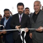 وزير العدل العراقي خالد شواني يفتتح مجمع الدوائر العدلية في قضاء خانقين بمحافظة ديالى شرقي البلاد