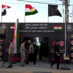 مستشفى ميداني متنقل لقيادة قوات الكوماندوز في إقليم كوردستان على طريق زوار الأربعين في محافظة كربلاء