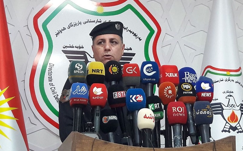 المتحدث باسم الدفاع المدني في إقليم كوردستان سركوت كارش