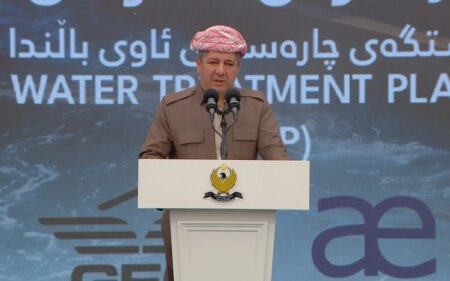 رئيس حكومة إقليم كوردستان مسرور بارزاني