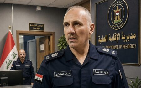 مدير مديرية شؤون الإقامة في وزارة الداخلية العراقية اللواء الحقوقي أسامة جميل الفتلاوي