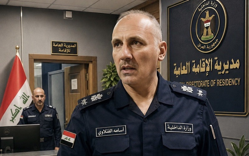 مدير مديرية شؤون الإقامة في وزارة الداخلية العراقية اللواء الحقوقي أسامة جميل الفتلاوي
