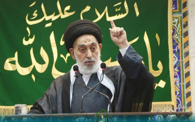 إمام وخطيب الجمعة في النجف الأشرف السيد صدر الدين القبانجي