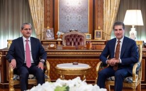 رئيس إقليم كوردستان نيجيرفان بارزاني يستقبل رئيس هيئة النزاهة الاتحادية العراقية محمد علي اللامي