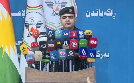 المتحدث باسم مديرية الدفاع المدني في محافظة أربيل شاخوان سعيد