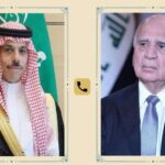 اتصال هاتفي بين وزير الخارجية العراقي فؤاد حسين ونظيره السعودي فيصل بن فرحان
