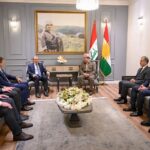 رئيس وزراء إقليم كوردستان مسرور بارزاني يستقبل السفير الروسي لدى العراق إلبروس كوتراشيف